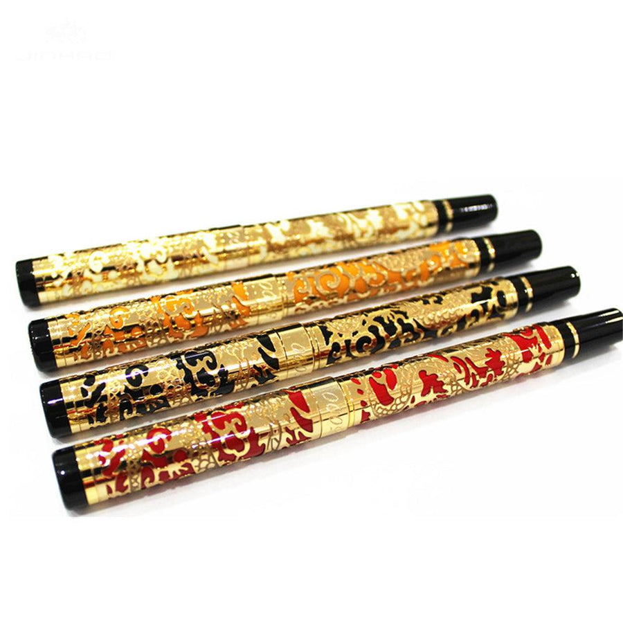 Jinhao 5000 Millennium Dragon Pen 0.5mm Nib Ink Pen Fountain Pen Luxury Metal Golden Nib For Office Writing - MRSLM