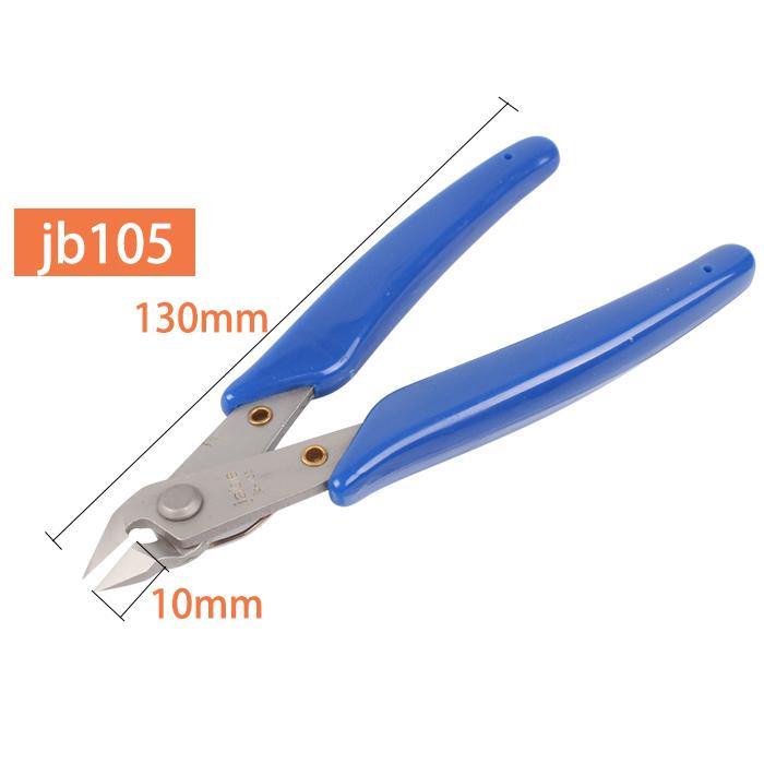 JB105/JB106 With Long Electronic Clippers Mini Diagonal Pliers Oblique Nose Pliers - MRSLM