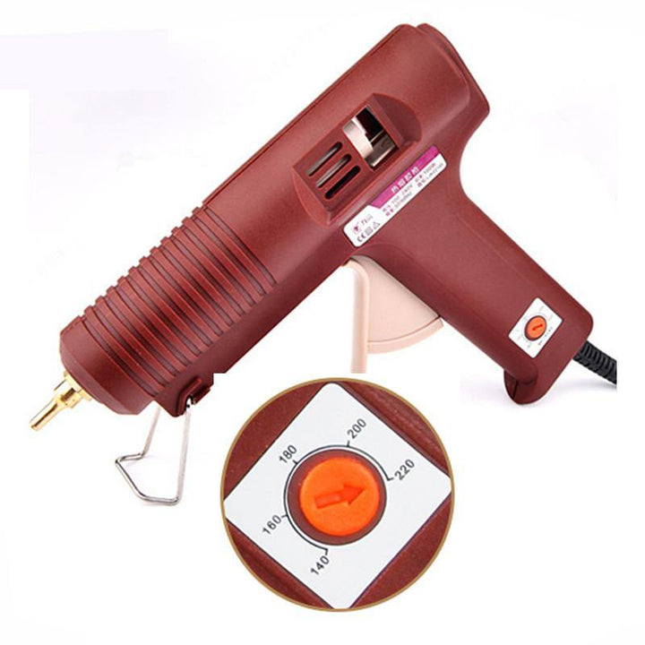 LIJIAN 20W/60W/100W Hot Melt Glue Gun Adjustable Professional Copper Nozzle Heater Heating Wax - MRSLM