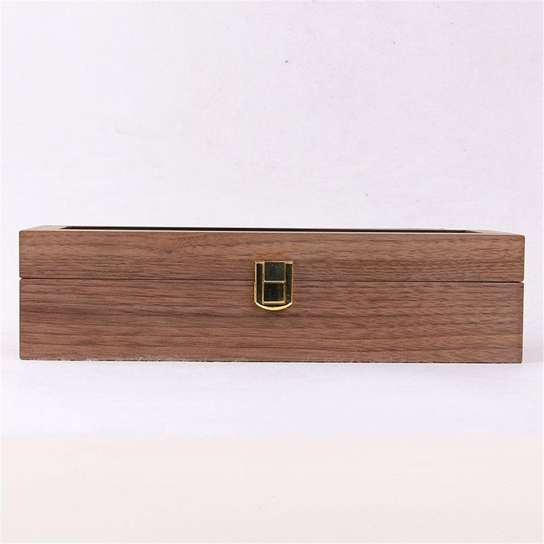 6/10/12 Slots Solid Wooden Watch Box Display Organizer Jewelry Storage Case - MRSLM