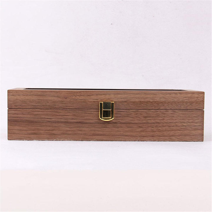 6/10/12 Slots Solid Wooden Watch Box Display Organizer Jewelry Storage Case - MRSLM