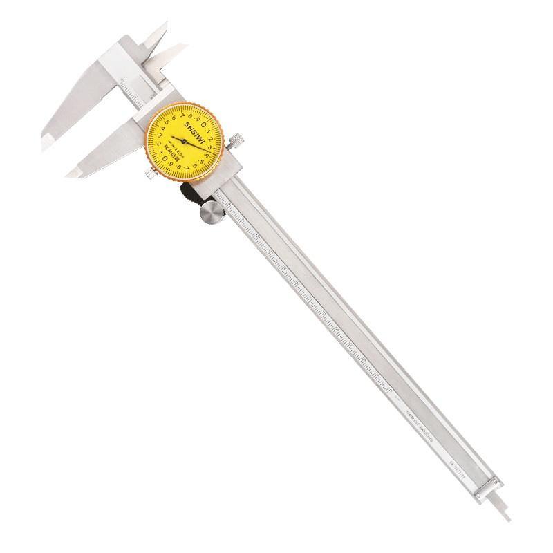 SHSIWI 0-200mm Digital Caliper with Table Vernier Dial Type Meter Measuring Tool Two-way Shockproof - MRSLM