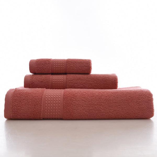 KC LN-01 Bath Pure Towels Long Stapled Cotton Beach Spa Thicken Super Absorbent Towel Sets - MRSLM