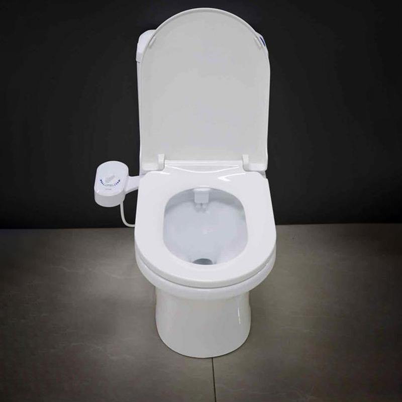 Dual Nozzle Portable Bidet Toilet Seat Attachment Non-Electric Mechanical Fresh Cleaning Device - MRSLM