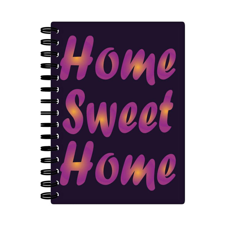 Home Sweet Home Spiral Notebook - Best Design Notebook - Printed Notebook - MRSLM