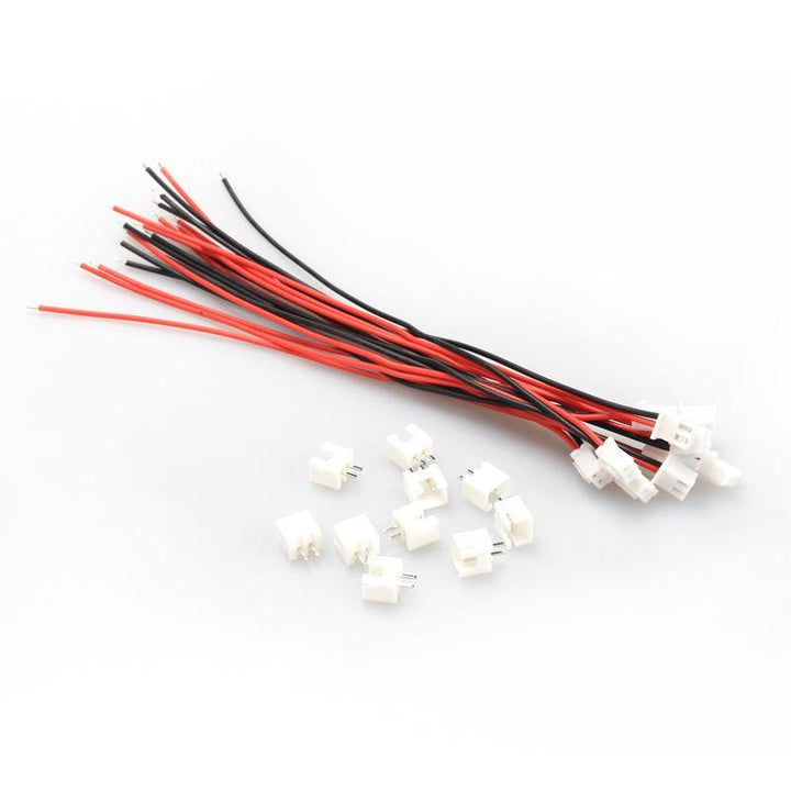 10Pcs DIY Mini Micro JST XH2.54mm 2PIN/3PIN/4PIN/5PIN/6PIN Connector Terminal Plug with Cable Wire 24AWG 15cm for RC Model Battery Receiver - MRSLM