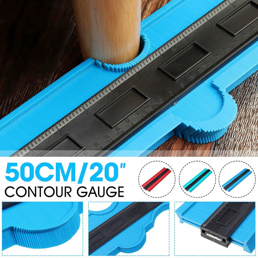 20 Inches Contour Gauge Profile Gauge Shape Duplicator Irregular Shapes Measuring NEW - MRSLM