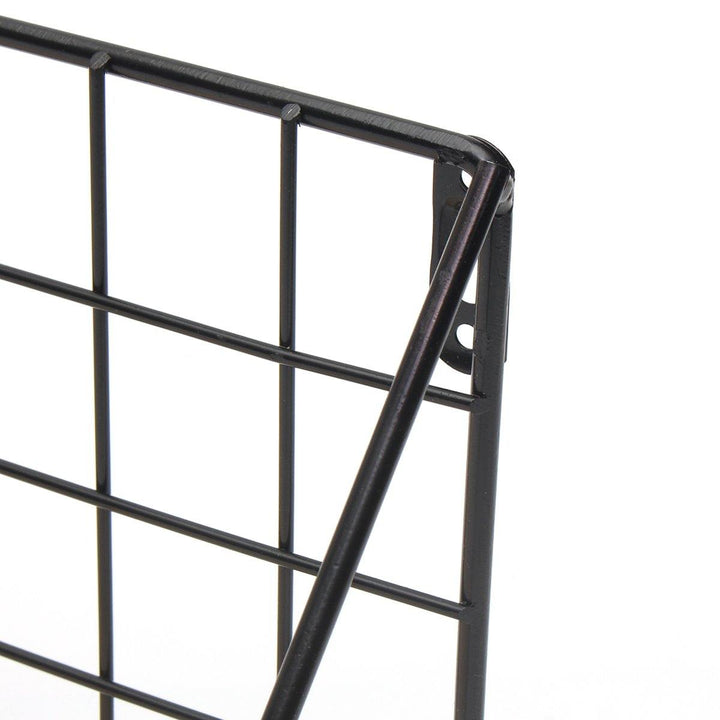 Wall Hanging Shelf Industrial Modern Storage Shelf Rack Flower Hallway Home Shelf Bracket - MRSLM