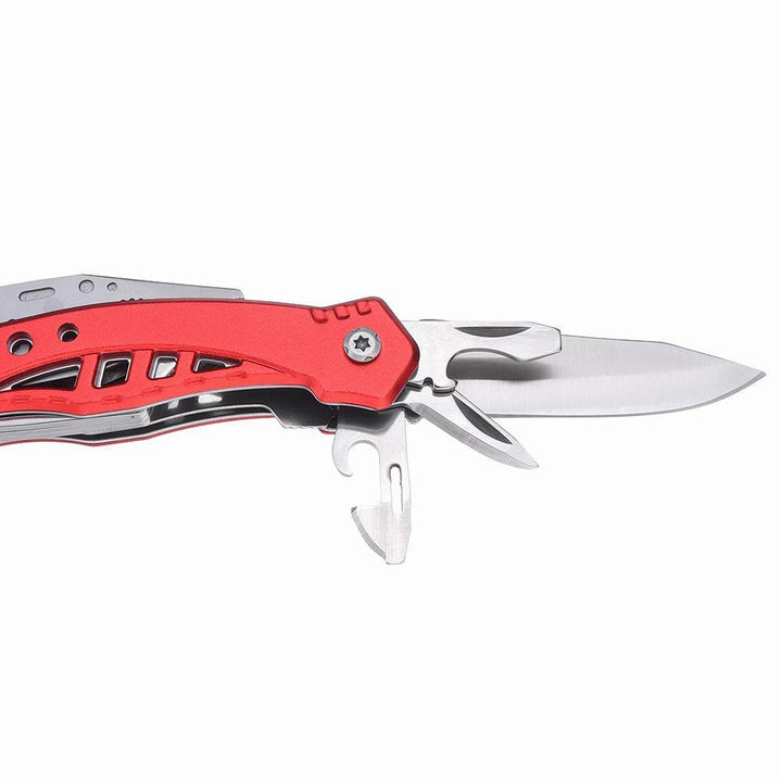 Multifunctional Tools Outdoor Survival Camping Tool Plier Cable Cutter Screwdriver Can Bottle Opener - MRSLM