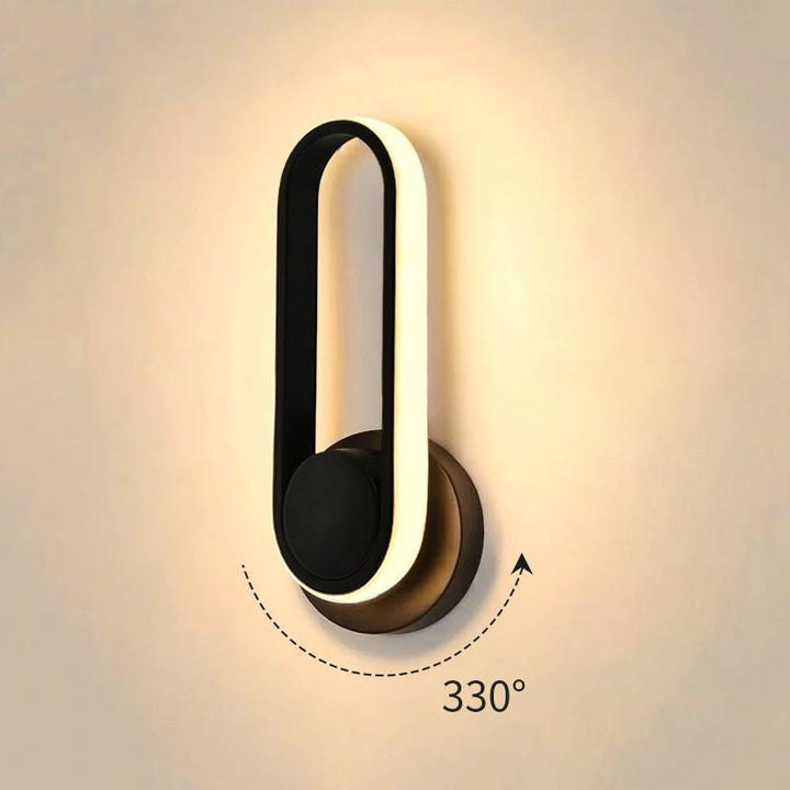 Bedside Bedroom Wall Lamp Indoor Rotatable Acrylic Led Wall Lamp - MRSLM