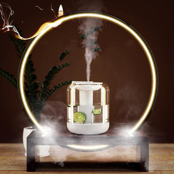 Wireless USB Fruit Flower Small Humidifier with Night Light - MRSLM