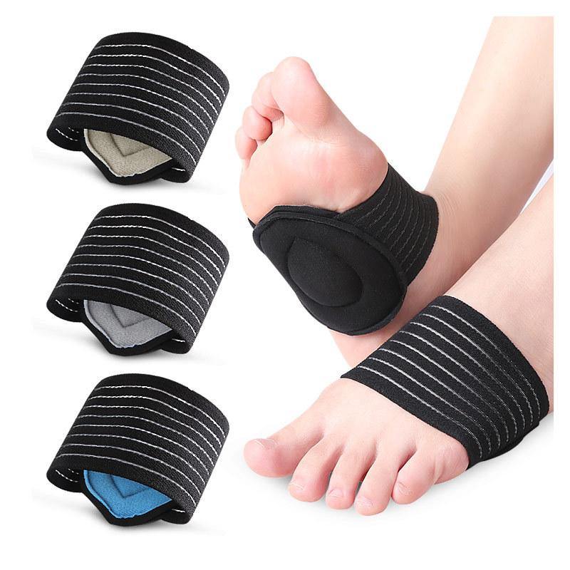 Foot Arch Protect Pad Unisex Breathable Sweat-Absorbent Sports Running Reduce Stress Bandages Foot Care - MRSLM