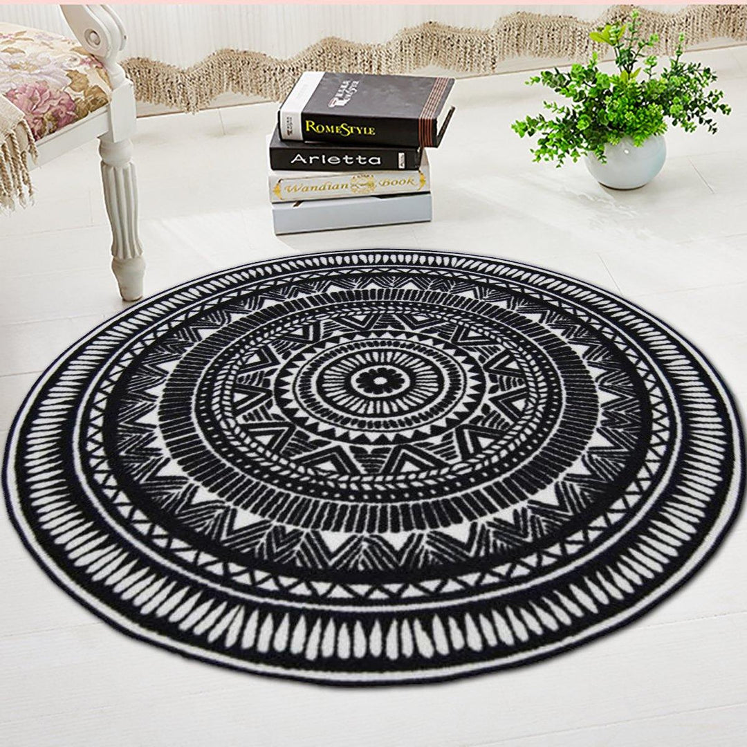 60/80/120cm Geometric Living Room Bedroom Computer Hanging Basket Chair Creative Carpet - MRSLM