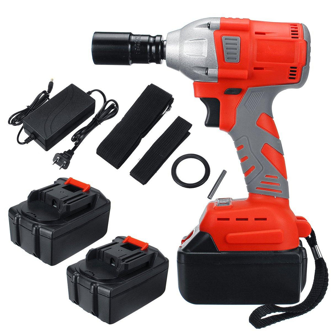 128VF/188VF Cordless Rechargable Brushless Electric Wrench W/ 1or 2 Lithium Battery - MRSLM