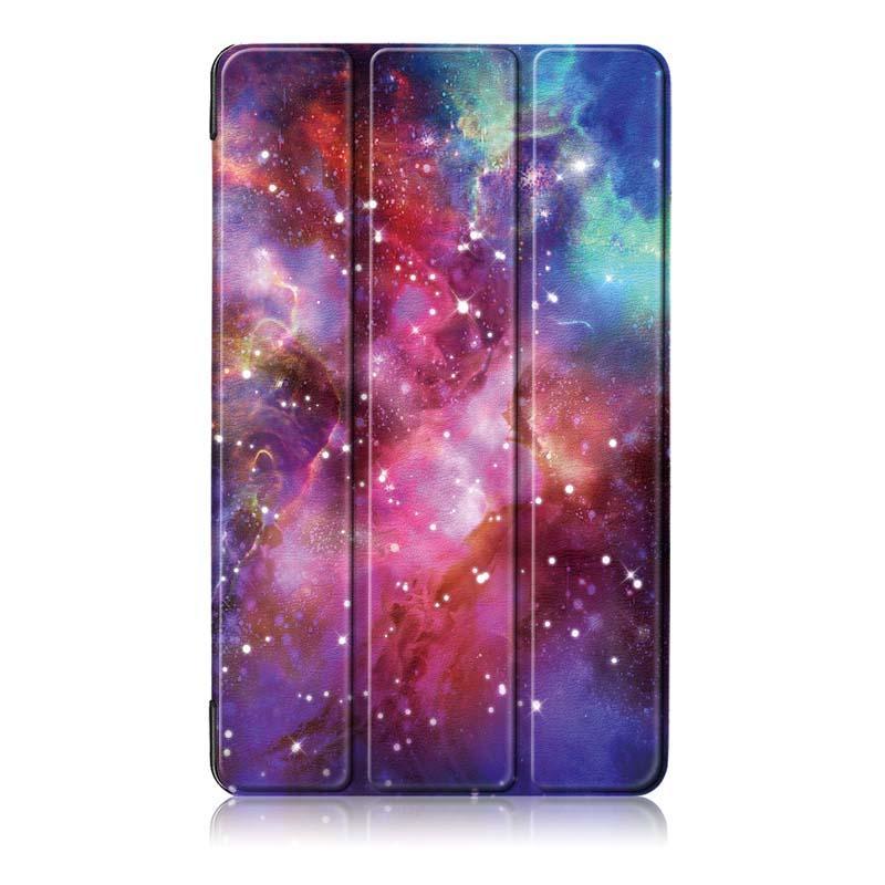 Tri-Fold Pringting Tablet Case Cover for New F ire HD 7 2019- The Milky Way - MRSLM