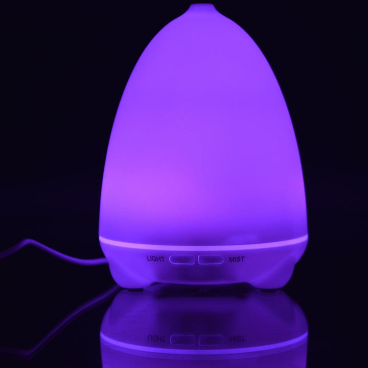 Ultrasonic Essential Oil Diffuser LED Lamp Aroma Air Purifier Color Changing Humidifier - MRSLM