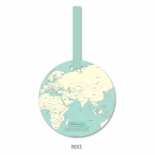 Planet Earth Luggage Tag