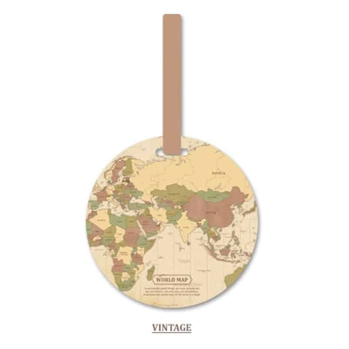 Planet Earth Luggage Tag