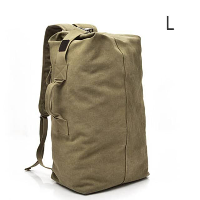 Convenient Multifunctional Large Capacity Canvas Travel Backpack