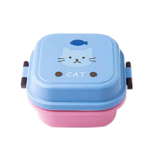 Kid's Cartoon Healthy Plastic Lunch Box