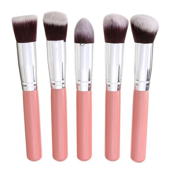 10Pcs Makeup Brushes Kit Set Blush Face Foundation Powder Cosmetic Brush Professional - MRSLM