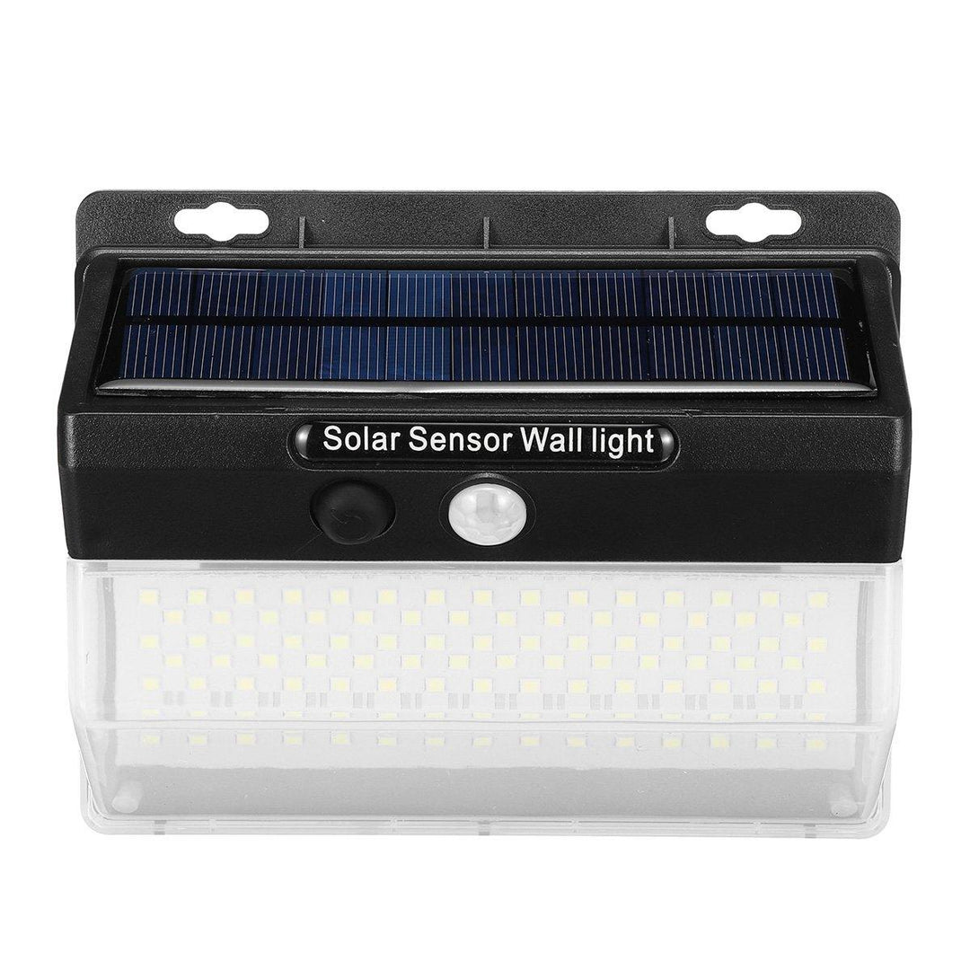 Waterproof LED Solar Light Body Induction Outdoor Night Wall Lamp for Garden Fence Patio - MRSLM