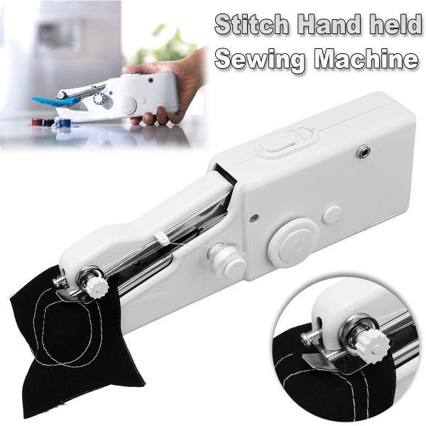 Drillpro DC 6V Portable Electric Hand held Sewing Machine Quick Handy Cordless Seal Ring Machines - MRSLM