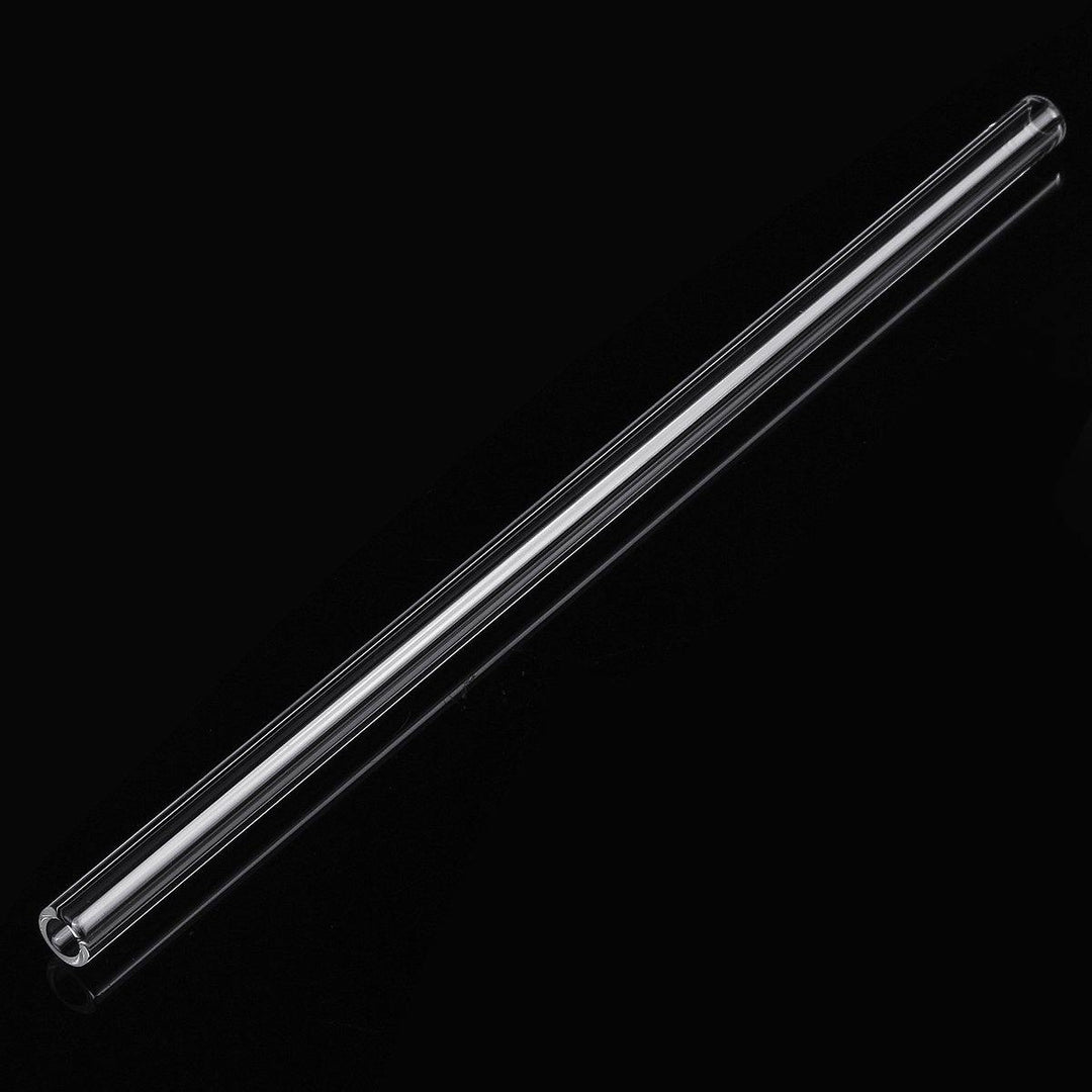 10Pcs 200x7x1mm Length 200mm OD 7mm 1mm Thick Wall Borosilicate Glass Blowing Tube Lab Factory School Home Tubes - MRSLM