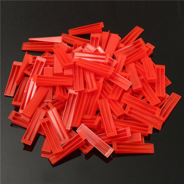 400Pcs Tile Leveling Plastic Spacers Tiling Clips Wedges Tools - MRSLM