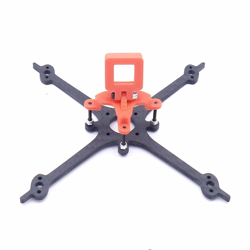 FONSTER Apro 125mm 3 Inch X Type Toothpick Frame Kit 16x16mm / 25.5x25.5mm Mounting Hole compatible Runcam Nano 3 14.6g - MRSLM