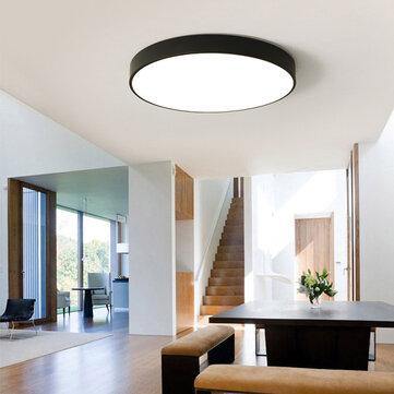 18W/30W/36W LED Ceiling Light Ultra Thin Flush Mount Kitchen Round Home Fixture - MRSLM