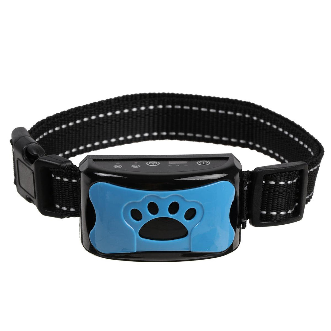 Dog Training Collar Anti Bark Electric Shock Vibration Remote With Customized Audio Commands for Pet Dog Training Collar - MRSLM