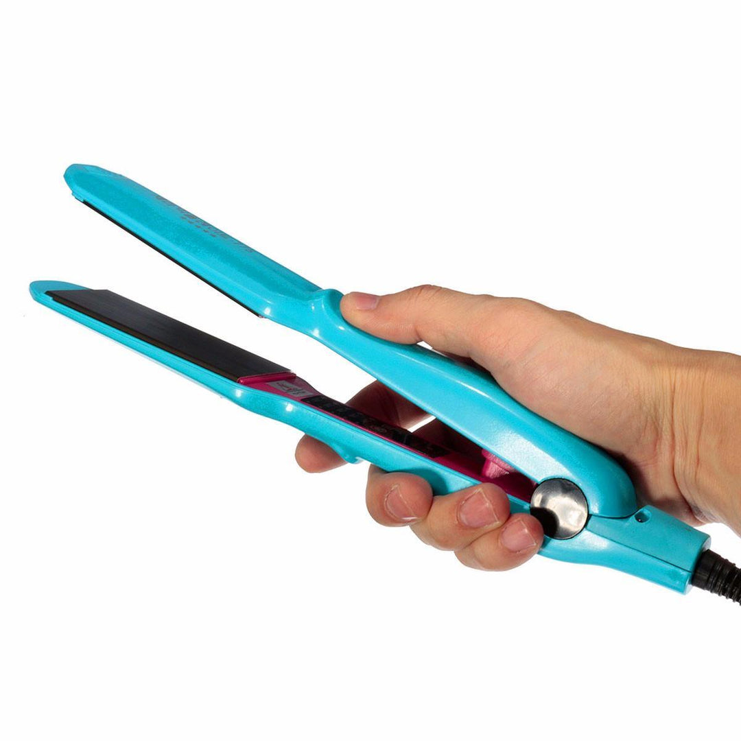 Hair Straightener Styling Flat Iron Temperature Anion Titanium Plate Perm Hairdress Tools - MRSLM