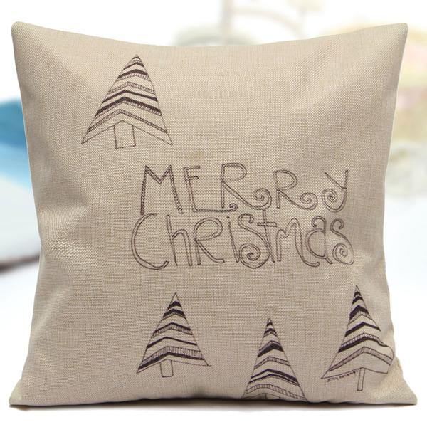 Christmas Candy Series Pillow Cases Home Sofa Square Cushion Cover - MRSLM