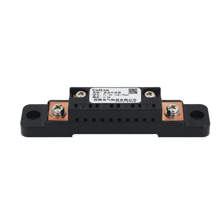 FL-2C 10A-100A 75mV Current Meter Shunt DC Ammeter Splitter Current Shunt Resistor DC Meter Shunted Ammeter - MRSLM