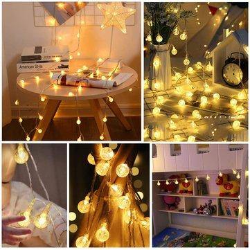 4M Warm White Colorful Ball Starry Lamp 28LED String Light for Garden Christmas Wedding Party AC110V AC220V - MRSLM