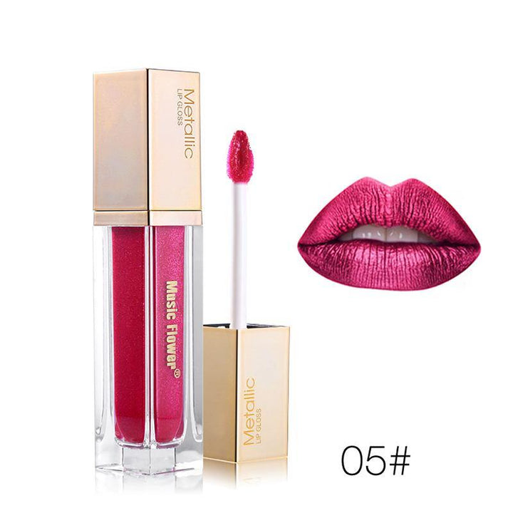 8 Colors Shimmer Lip Gloss Liquid Lip Stick - MRSLM