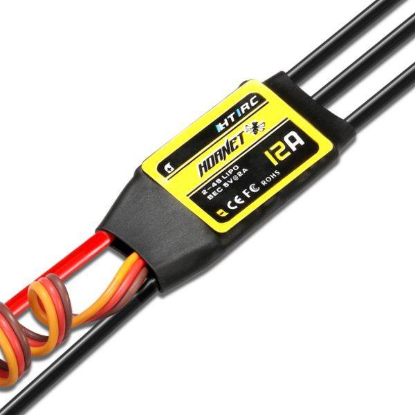 Htirc Hornet Series 12A 2-4S Brushless ESC With 5V/2A BEC For RC Models - MRSLM