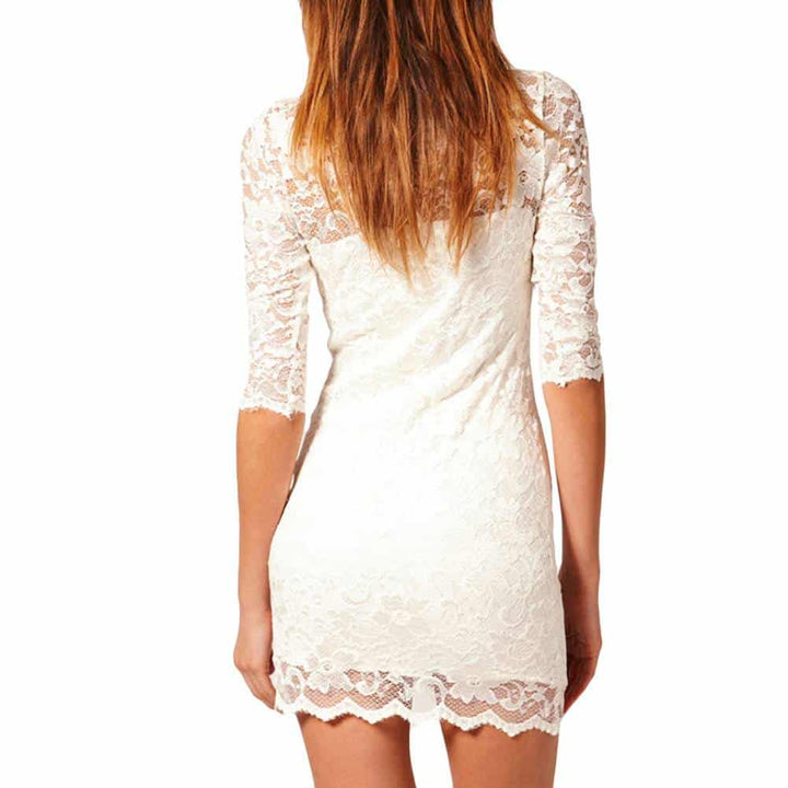 Bodycon Floral Lace Women's Dress