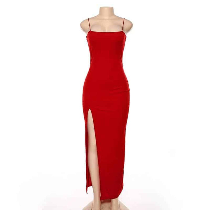 Women's Maxi Backless Pencil Dress