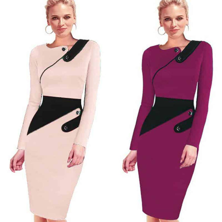 Women's Office Style Pencil Dress