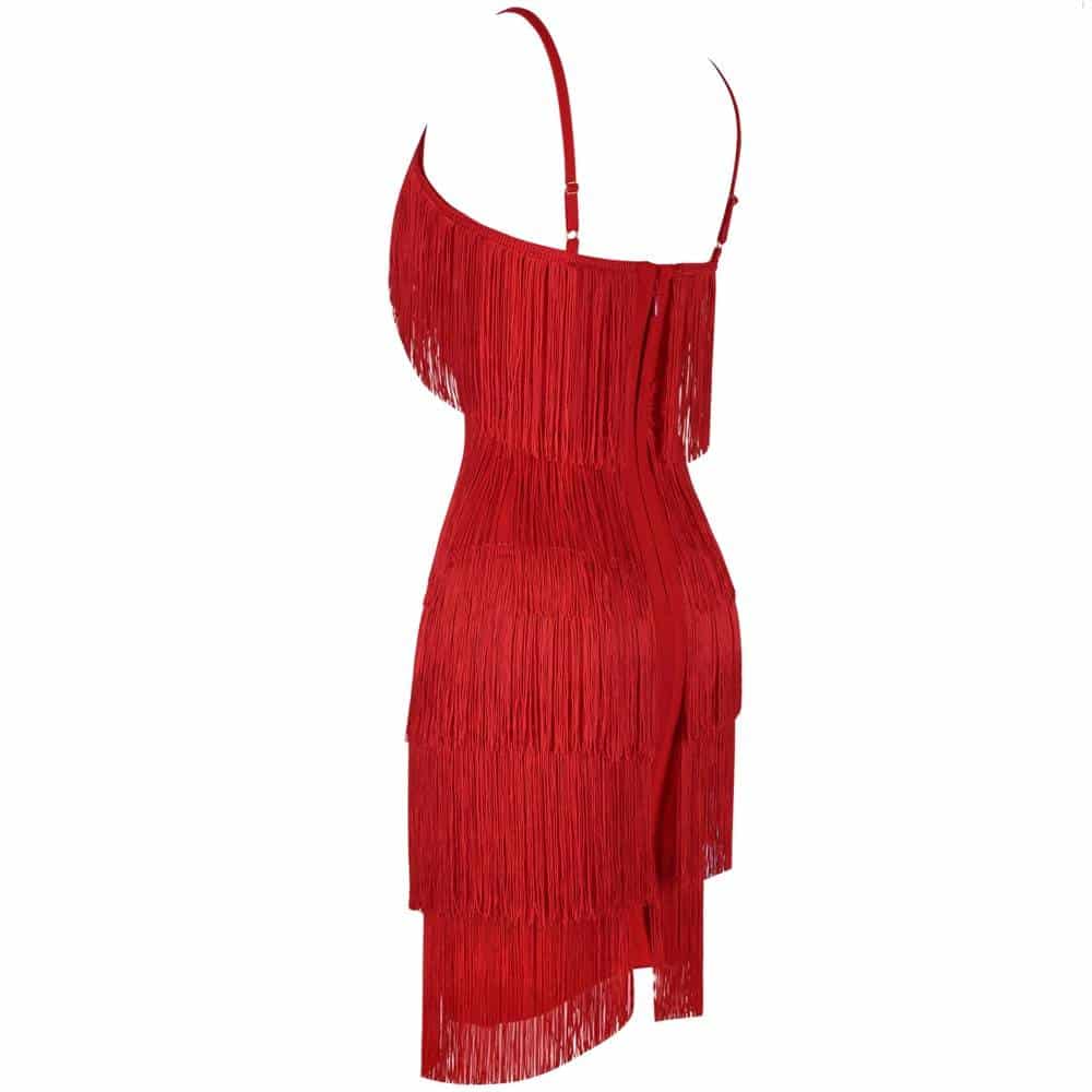 Women's Tassel Bandage Dress