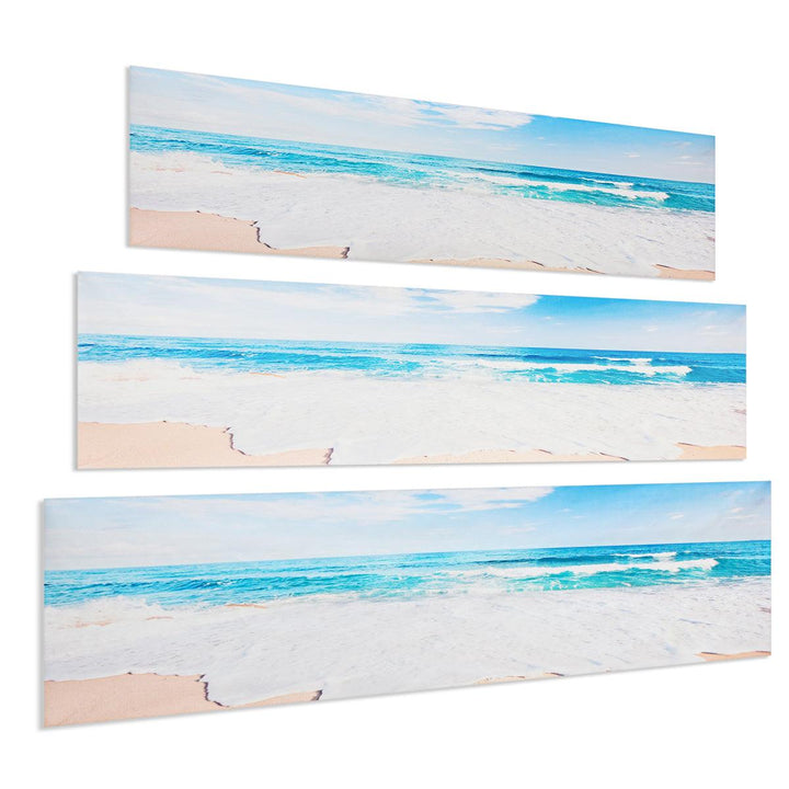 Canvas Painting Beach Sand Art Prints Hanging Picture Living Room Home Wall Art Decoration no Frame - MRSLM