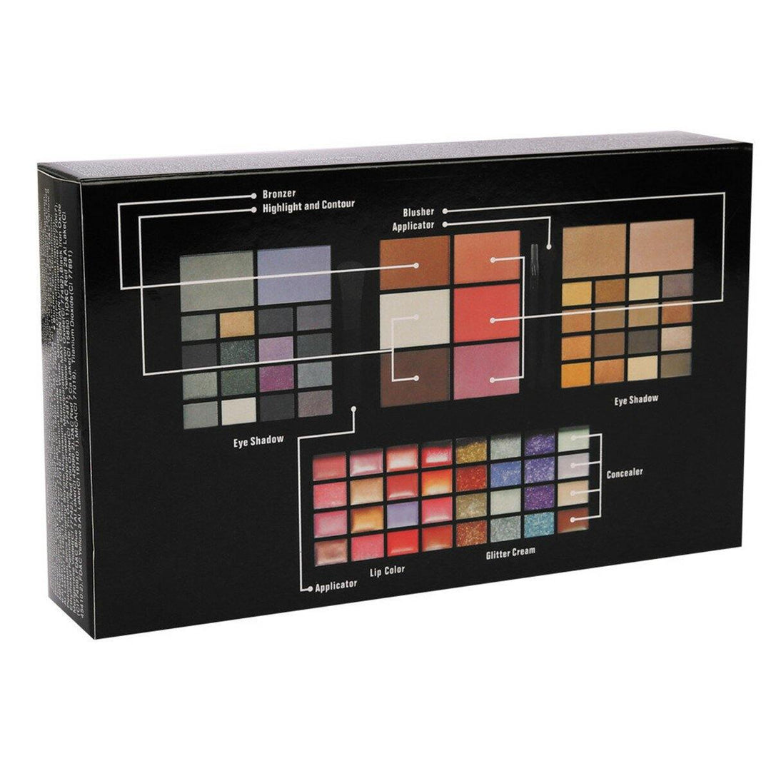 74 Color Eye Shadow Set Lip Gloss Blush Foundation Cream Glitter Eye Shadow Palette Makeup Set - MRSLM