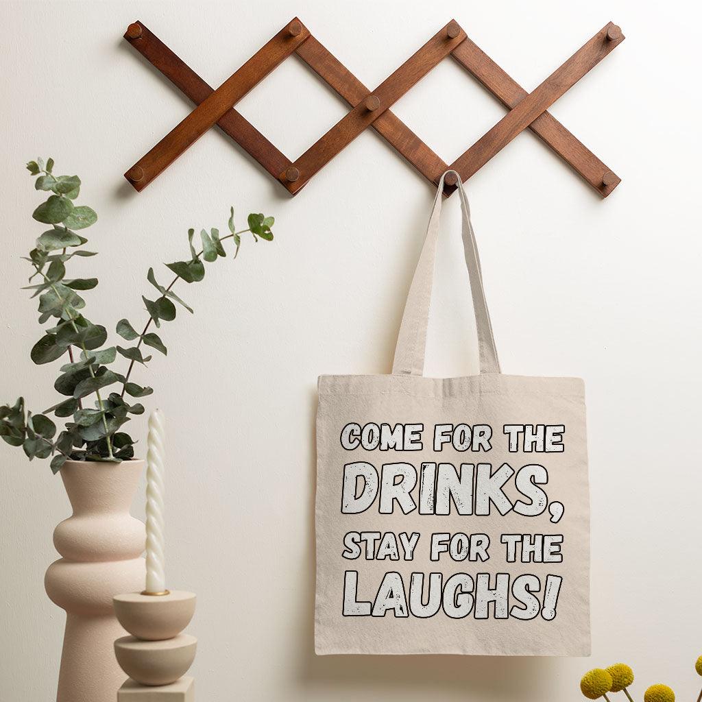 Funny Quote Small Tote Bag - Funny Saying Shopping Bag - Cool Design Tote Bag - MRSLM