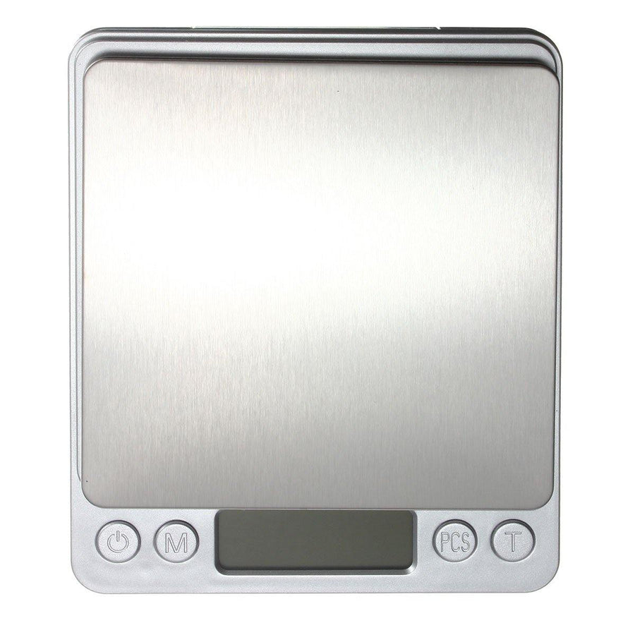 DANIU 2kg/0.1g Stainless Steel Jewelry Digital Scale Gold Silver Coin Gram Pocket - MRSLM