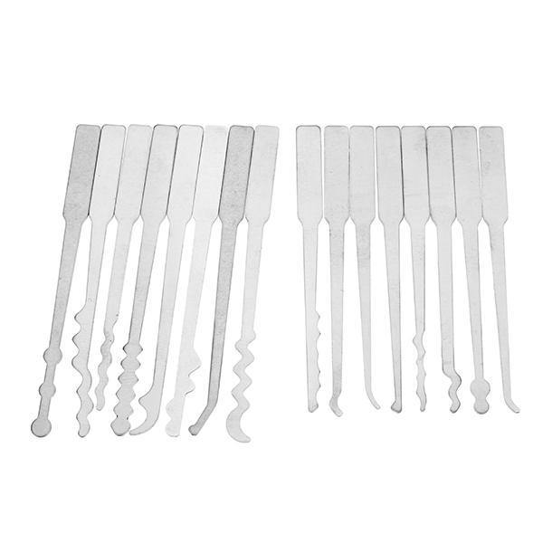 81 in 1 Stainless Steel Single Hook Kit Locksmith Tools Set Lock Picks - MRSLM