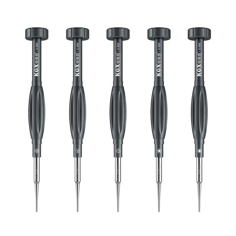 K-808 3D Magnetic Hand Screwdriver Aluminum Alloy Screw Driver Kit For Phone Back Cover Tail Screws - MRSLM