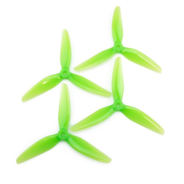 HQProp DP5.1X4.1X3 3-blade 5.1Inch Poly Carbonate POPO Propeller 2CW+2CCW - MRSLM