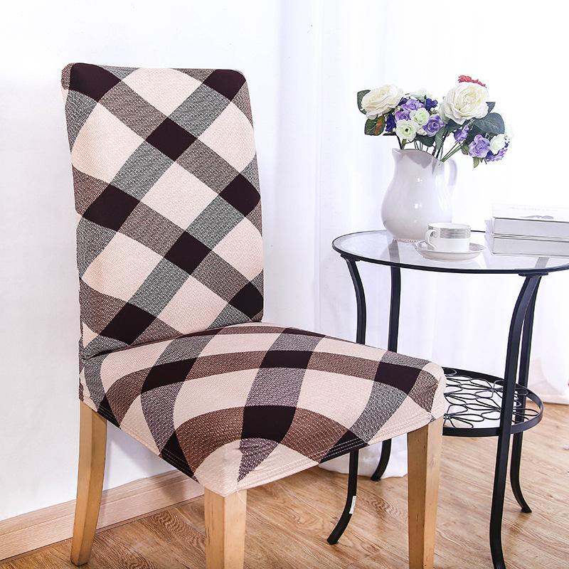 WX-PP3 Elegant Flower Elastic Stretch Chair Seat Cover Dining Room Home Wedding Decor - MRSLM